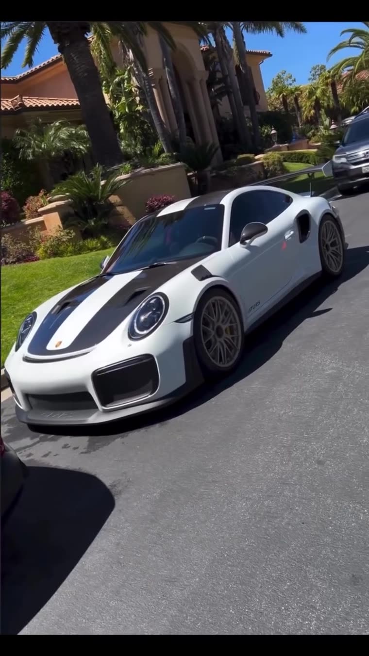 Porsche GT2 RS paint protection