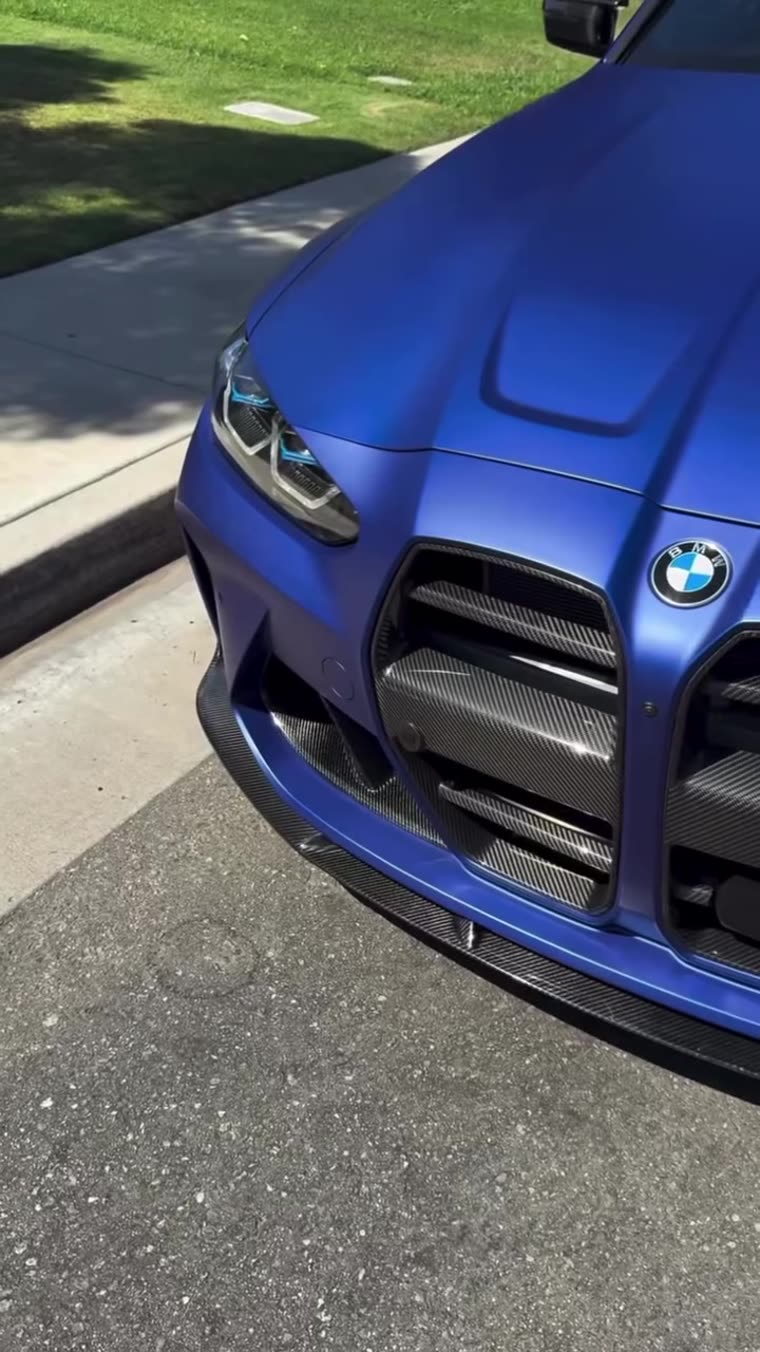 BMW M competition exterior detail